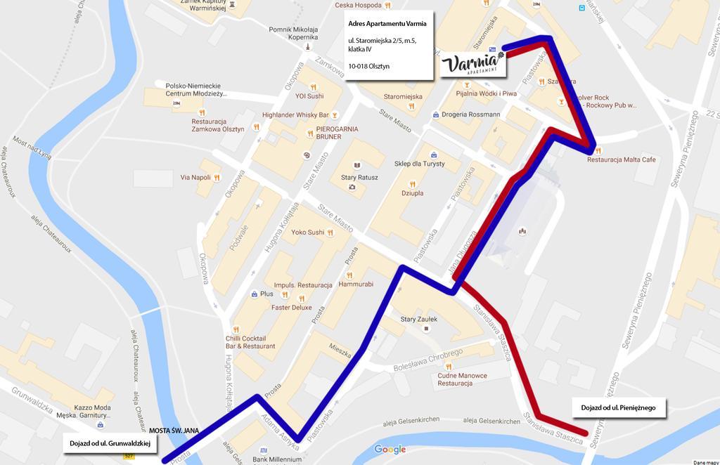 Apartament Varmia Olsztyn  Eksteriør billede